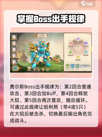 西普大陆手游费尔斯怎么打介绍截图3