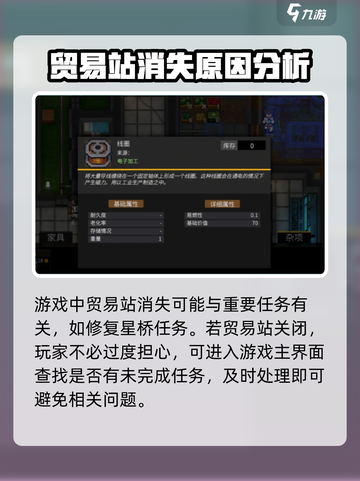 秩序新曙光贸易站消失真相🔥游戏党必看！截图3