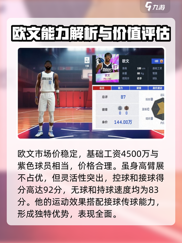 美职篮巅峰对决🔥欧文强度解析来了！✨截图2