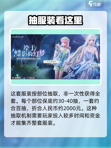 无限暖暖蝶屿风袭服装怎么获取介绍截图3