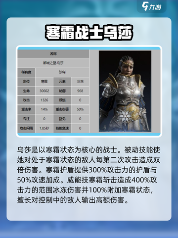 龙息神寂稀有卡人物有哪些介绍截图3