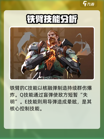 无畏契约铁臂玩法💡超简单上手攻略🎉截图3