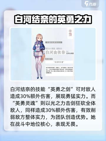 炽焰天穹🔥白河结奈：超凡角色介绍来了！截图3