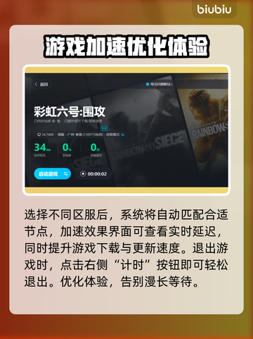彩虹六号⚡不卡顿！必备加速器推荐🔥截图4