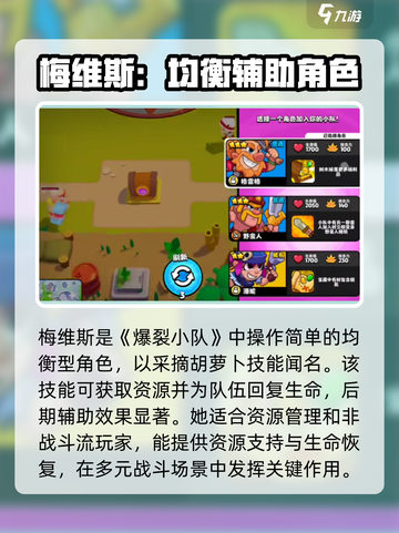 爆裂小队🔥梅维斯技能强度分析来啦！截图2