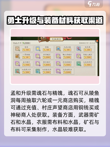桃源记2勇士培养攻略介绍截图3