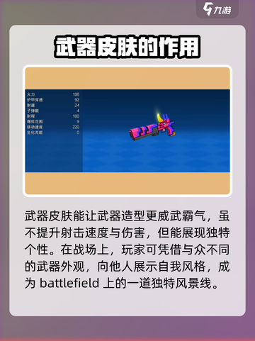 像素射击🔥武器皮肤装备教程来啦！快人一步炫酷登场截图4