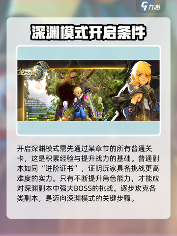 龙之谷世界地图深渊模式做什么任务开启介绍截图2