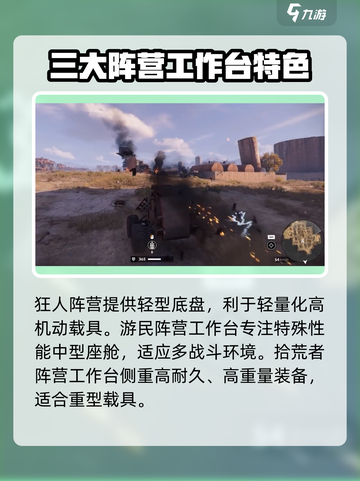 创世战车📖阵营工作台超全作用解析，玩家必看！截图3