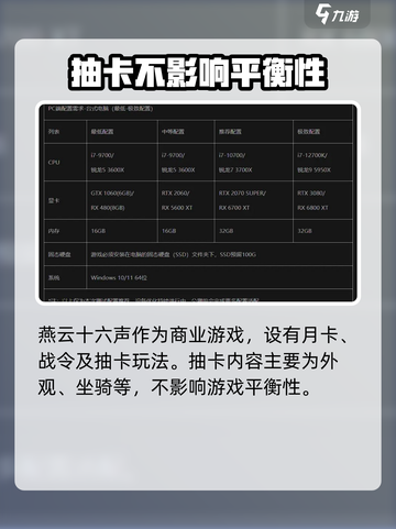 燕云十六声🔥PC玩家福音！游戏玩法大起底🎉截图5