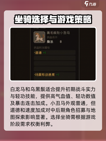 大江湖之苍龙与白鸟李大路的马介绍介绍截图3