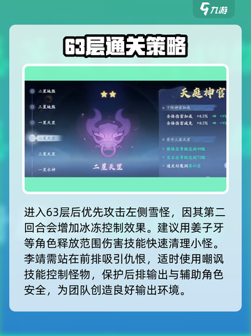 封神幻想世界63层怎么打介绍截图3