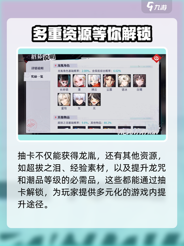 归龙潮✨500抽必中？揭秘抽卡机制真相！截图3