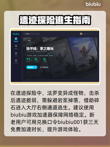 地平线2🔥法罗的坟墓通关秘籍，速来！截图4