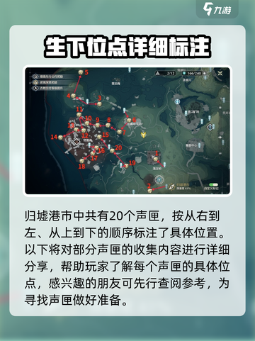 鸣潮⚡归墟港市声匣收集全攻略！快速获取✨截图2