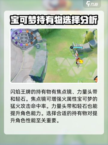 宝可梦大集结闪焰王牌持有物是什么介绍截图2