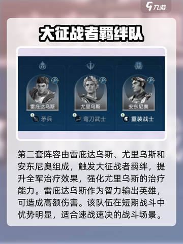 世界启元尤里乌斯阵容分享介绍截图4