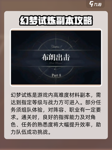忘却前夜幻梦试炼怎么玩介绍截图2