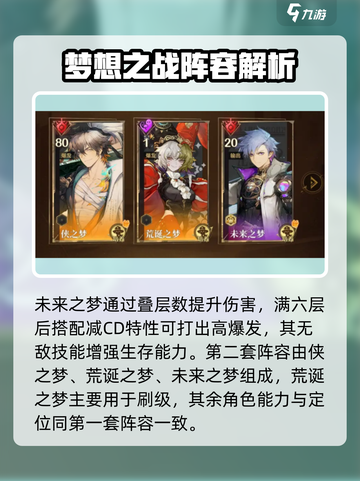 无尽梦回pvp阵容推荐介绍截图4