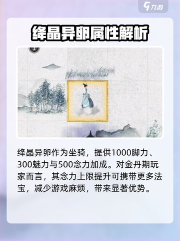 鬼谷八荒🔥绛晶异卵能孵化？特点大曝光！截图3