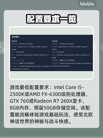 🎮《巨人杀手暗黑之潮》配置要求曝光！截图2