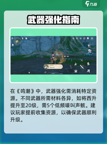 《鸣潮》西升武器曝光！🔥战力飙升💥截图5