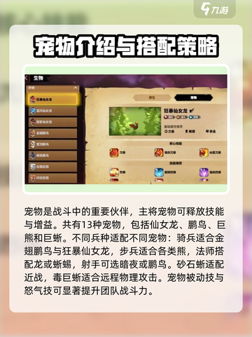 万龙觉醒宠物攻略分享介绍截图2