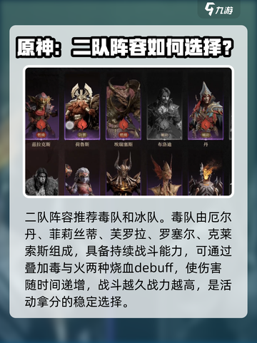 龙息神寂🔥2队阵容超详细培养攻略来啦！截图2