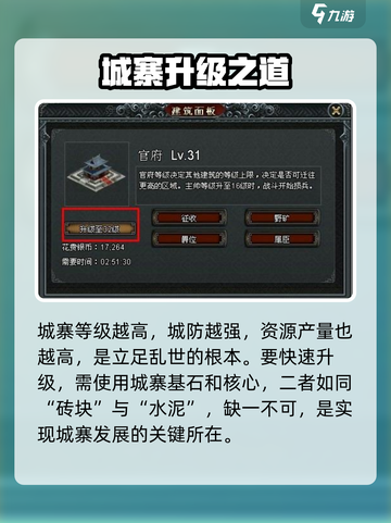 九伐中原城寨升级攻略🔥速成秘籍！🚀截图2