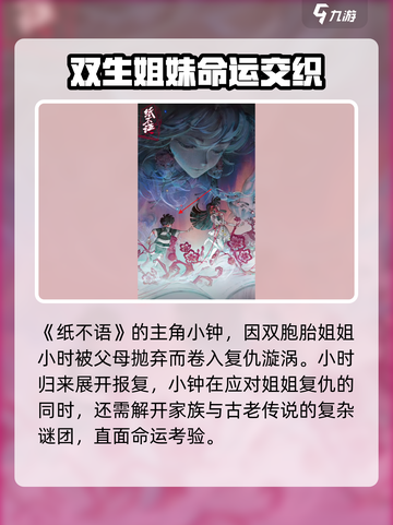 纸不语主角介绍介绍截图2