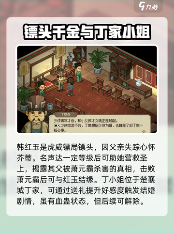 大侠立志传🔥娶妻攻略：各老婆结缘方法大公开！截图5