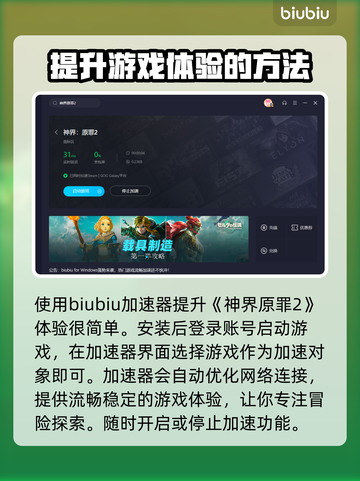 神界原罪2闪退？加速器带你飞🚀🎮截图4