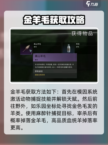 七日世界金羊毛怎么获取介绍截图3