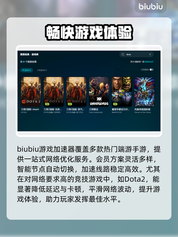 DOTA2掉线延迟？用这款加速器🔥流畅到飞起！🚀截图3