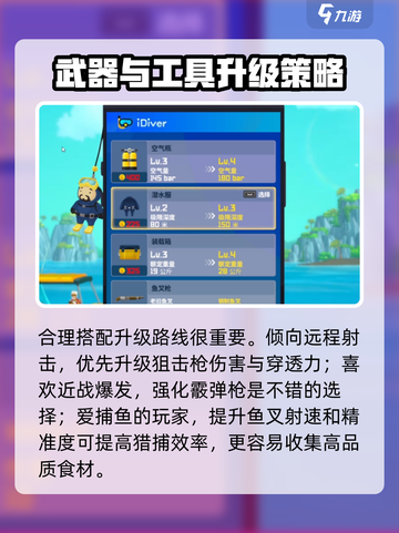 潜水员戴夫武器升级🔥超全攻略来啦！🎉截图5
