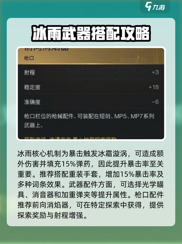 七日世界🔥短剑冰雨配装攻略分享！💥截图2