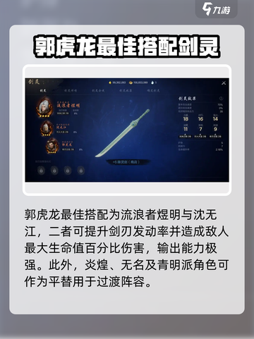 剑灵2郭虎龙🔥超强角色解析来了！不容错过✨截图3