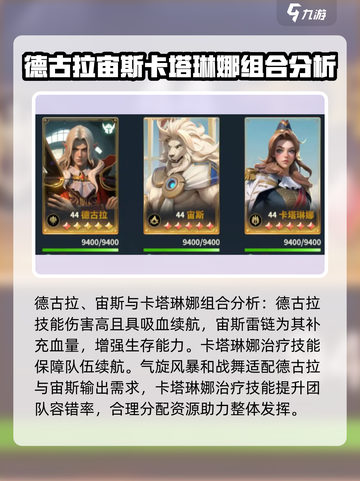 荒野国度水系阵容怎么搭配介绍截图4