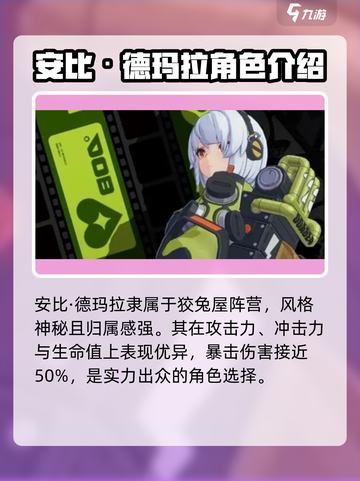 绝区零🔥安可是谁？安比人物全介绍！截图3