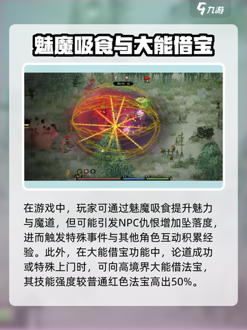 鬼谷八荒魅魔系统怎么玩介绍截图2