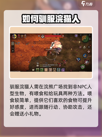 饥荒新家园浣猫人怎么驯服介绍截图2