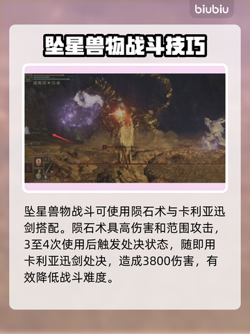 艾尔登法环🔥黑夜君临坠星兽打法分享💥截图2