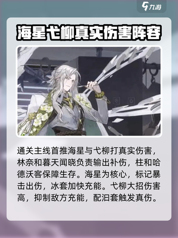 万华弧光🔥角色强度大揭秘！玩转游戏必备排名✨截图2