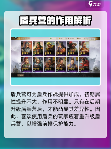 三国志战棋版盾兵营怎么玩介绍截图5