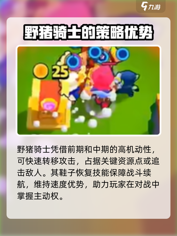 爆裂小队🔥野猪骑士强度分析💥游戏必备！截图4