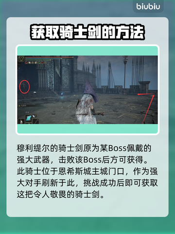 艾尔登法环⚡穆利缇尔骑士剑获取攻略✨截图2
