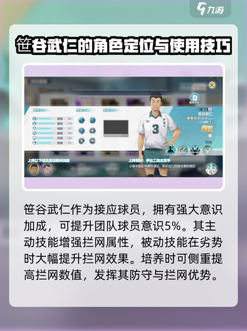 排球少年手游🔥伊达工业强力角色推荐💥截图2