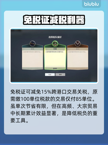 《大航海时代起源》免税证神操作💥截图2