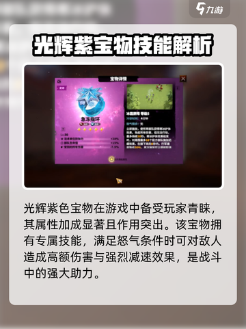 万龙觉醒光辉紫色宝物技能是什么介绍截图2