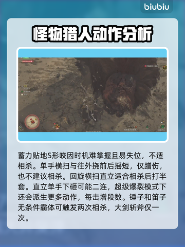 怪物猎人：荒野辟兽🔥超强打法技能解析！截图4